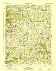 Phoenix Maryland Historical topographic map, 1:31680 scale, 7.5 X 7.5 Minute, Year 1944