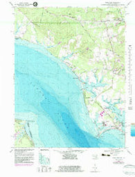 Piney Point Maryland Historical topographic map, 1:24000 scale, 7.5 X 7.5 Minute, Year 1968