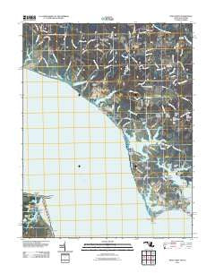 Piney Point Maryland Historical topographic map, 1:24000 scale, 7.5 X 7.5 Minute, Year 2011