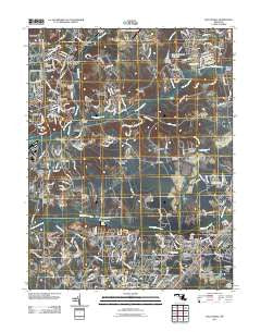 Piscataway Maryland Historical topographic map, 1:24000 scale, 7.5 X 7.5 Minute, Year 2011