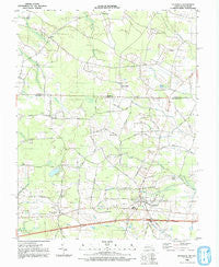 Pittsville Maryland Historical topographic map, 1:24000 scale, 7.5 X 7.5 Minute, Year 1992