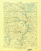 Pittsville Maryland Historical topographic map, 1:62500 scale, 15 X 15 Minute, Year 1902