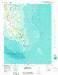 Point Lookout Maryland Historical topographic map, 1:24000 scale, 7.5 X 7.5 Minute, Year 1942