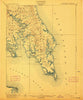 Point Lookout Maryland Historical topographic map, 1:62500 scale, 15 X 15 Minute, Year 1912