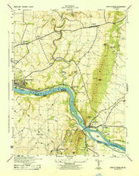 Point Of Rocks Maryland Historical topographic map, 1:31680 scale, 7.5 X 7.5 Minute, Year 1944