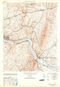 Point of Rocks Maryland Historical topographic map, 1:24000 scale, 7.5 X 7.5 Minute, Year 1953