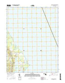 Point No Point Maryland Current topographic map, 1:24000 scale, 7.5 X 7.5 Minute, Year 2016