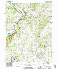 Poolesville Maryland Historical topographic map, 1:24000 scale, 7.5 X 7.5 Minute, Year 1988