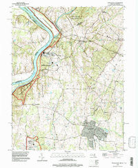 Poolesville Maryland Historical topographic map, 1:24000 scale, 7.5 X 7.5 Minute, Year 1995