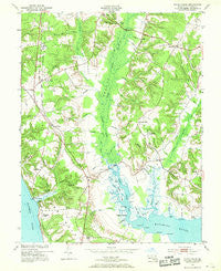 Popes Creek Maryland Historical topographic map, 1:24000 scale, 7.5 X 7.5 Minute, Year 1953