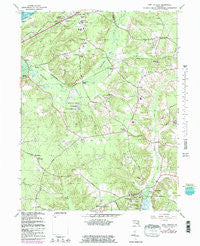 Port Tobacco Maryland Historical topographic map, 1:24000 scale, 7.5 X 7.5 Minute, Year 1966