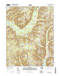 Port Tobacco Maryland Historical topographic map, 1:24000 scale, 7.5 X 7.5 Minute, Year 2014