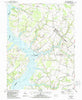 Preston Maryland Historical topographic map, 1:24000 scale, 7.5 X 7.5 Minute, Year 1988