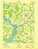 Preston Maryland Historical topographic map, 1:31680 scale, 7.5 X 7.5 Minute, Year 1944