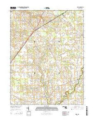 Price Maryland Historical topographic map, 1:24000 scale, 7.5 X 7.5 Minute, Year 2014
