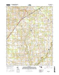 Price Maryland Current topographic map, 1:24000 scale, 7.5 X 7.5 Minute, Year 2017