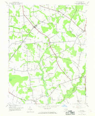 Price Maryland Historical topographic map, 1:24000 scale, 7.5 X 7.5 Minute, Year 1944
