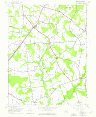 Price Maryland Historical topographic map, 1:24000 scale, 7.5 X 7.5 Minute, Year 1944