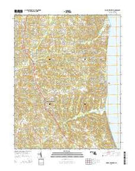 Prince Frederick Maryland Historical topographic map, 1:24000 scale, 7.5 X 7.5 Minute, Year 2014