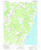 Public Landing Maryland Historical topographic map, 1:24000 scale, 7.5 X 7.5 Minute, Year 1967