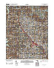 Reisterstown Maryland Historical topographic map, 1:24000 scale, 7.5 X 7.5 Minute, Year 2011