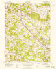 Reisterstown Maryland Historical topographic map, 1:24000 scale, 7.5 X 7.5 Minute, Year 1953