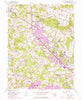Reisterstown Maryland Historical topographic map, 1:24000 scale, 7.5 X 7.5 Minute, Year 1953