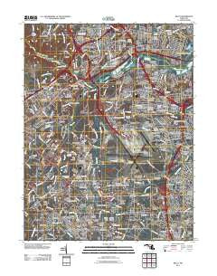 Relay Maryland Historical topographic map, 1:24000 scale, 7.5 X 7.5 Minute, Year 2011