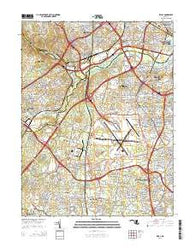 Relay Maryland Historical topographic map, 1:24000 scale, 7.5 X 7.5 Minute, Year 2014