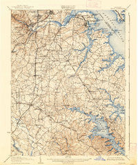 Relay Maryland Historical topographic map, 1:62500 scale, 15 X 15 Minute, Year 1907