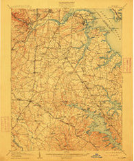 Relay Maryland Historical topographic map, 1:62500 scale, 15 X 15 Minute, Year 1907