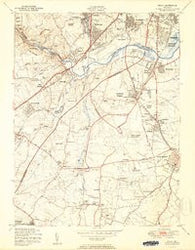 Relay Maryland Historical topographic map, 1:24000 scale, 7.5 X 7.5 Minute, Year 1950