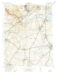 Relay Maryland Historical topographic map, 1:31680 scale, 7.5 X 7.5 Minute, Year 1944