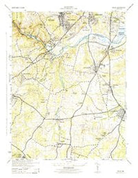 Relay Maryland Historical topographic map, 1:31680 scale, 7.5 X 7.5 Minute, Year 1944