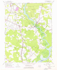 Rhodesdale Maryland Historical topographic map, 1:24000 scale, 7.5 X 7.5 Minute, Year 1944