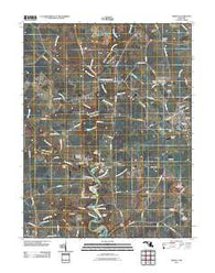 Ridgely Maryland Historical topographic map, 1:24000 scale, 7.5 X 7.5 Minute, Year 2011