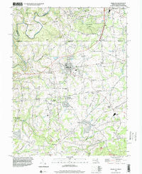 Rising Sun Maryland Historical topographic map, 1:24000 scale, 7.5 X 7.5 Minute, Year 1998
