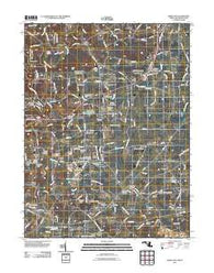 Rising Sun Maryland Historical topographic map, 1:24000 scale, 7.5 X 7.5 Minute, Year 2011