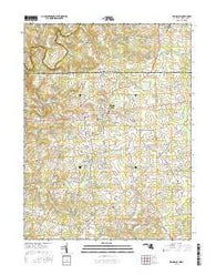 Rising Sun Maryland Current topographic map, 1:24000 scale, 7.5 X 7.5 Minute, Year 2016