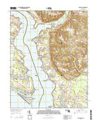 Rock Point Maryland Historical topographic map, 1:24000 scale, 7.5 X 7.5 Minute, Year 2014