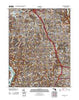 Rockville Maryland Historical topographic map, 1:24000 scale, 7.5 X 7.5 Minute, Year 2011