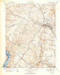Rockville Maryland Historical topographic map, 1:24000 scale, 7.5 X 7.5 Minute, Year 1951