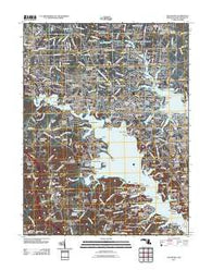 Round Bay Maryland Historical topographic map, 1:24000 scale, 7.5 X 7.5 Minute, Year 2011