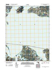 Saint Clements Island Maryland Historical topographic map, 1:24000 scale, 7.5 X 7.5 Minute, Year 2011