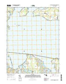 Saint Clements Island Maryland Historical topographic map, 1:24000 scale, 7.5 X 7.5 Minute, Year 2014