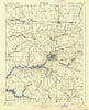 Salisbury Maryland Historical topographic map, 1:62500 scale, 15 X 15 Minute, Year 1901