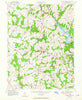 Sandy Spring Maryland Historical topographic map, 1:24000 scale, 7.5 X 7.5 Minute, Year 1945