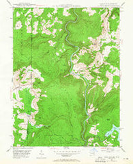 Sang Run Maryland Historical topographic map, 1:24000 scale, 7.5 X 7.5 Minute, Year 1947