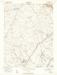 Savage Maryland Historical topographic map, 1:24000 scale, 7.5 X 7.5 Minute, Year 1950