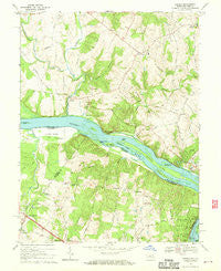 Seneca Maryland Historical topographic map, 1:24000 scale, 7.5 X 7.5 Minute, Year 1968